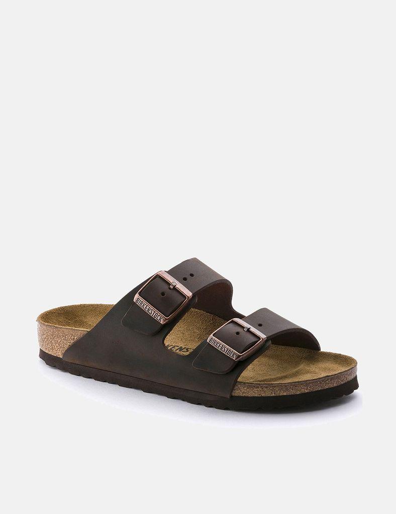 Birkenstock Arizona Oiled Leather Sandals (regular) - Habana in Brown for  Men - Save 16% - Lyst