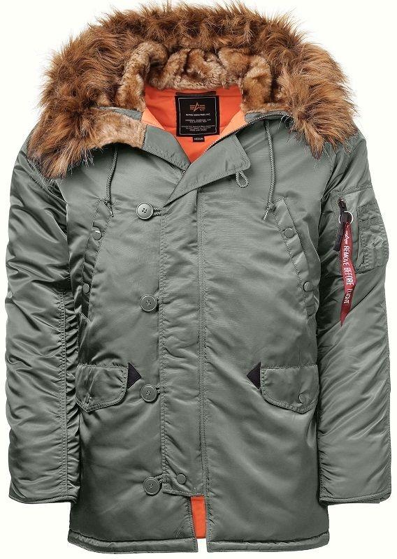 Alpha Industries Synthetic N3b Vf 59 Parka Vintage in Green for Men | Lyst