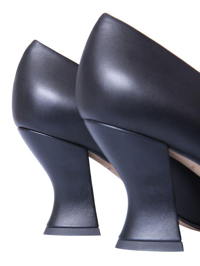 bottega heels black
