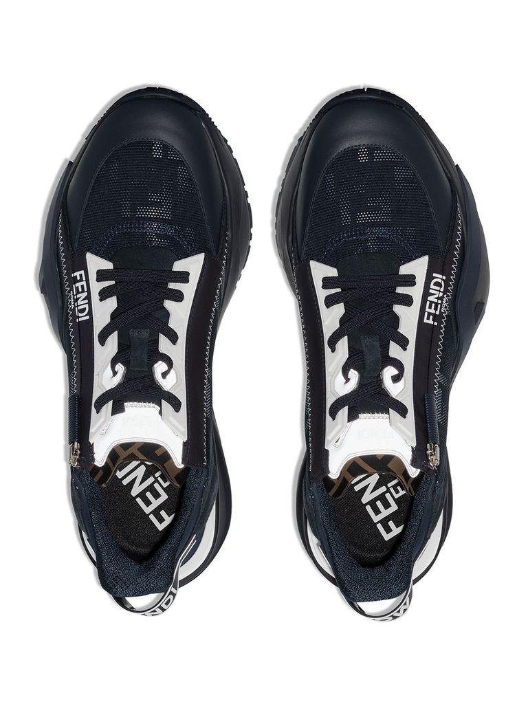 fendi silver sneakers