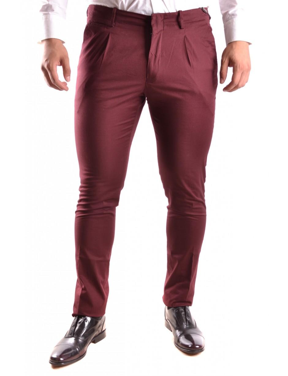 MICHAEL Michael Kors Cotton Trousers Michael Kors in Burgundy (Red) for ...
