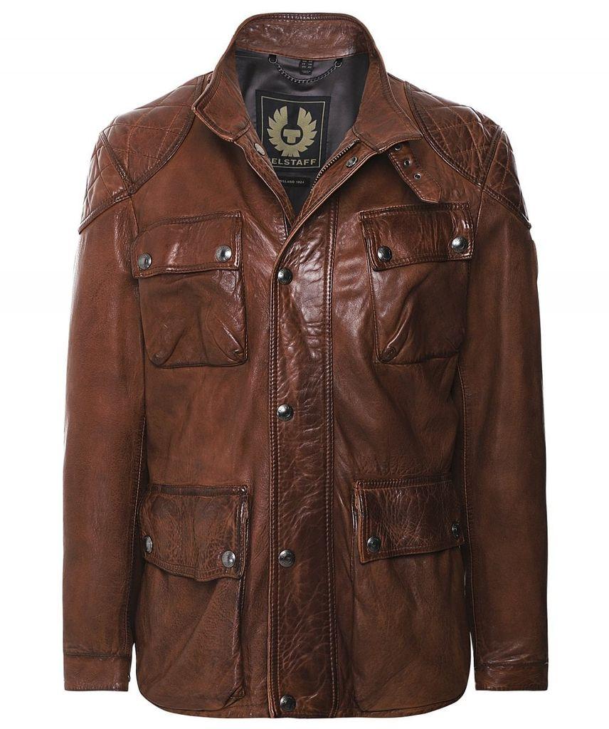 Belstaff Leather Fieldbrook 2.0 Jacket Colour: Brown for Men - Lyst