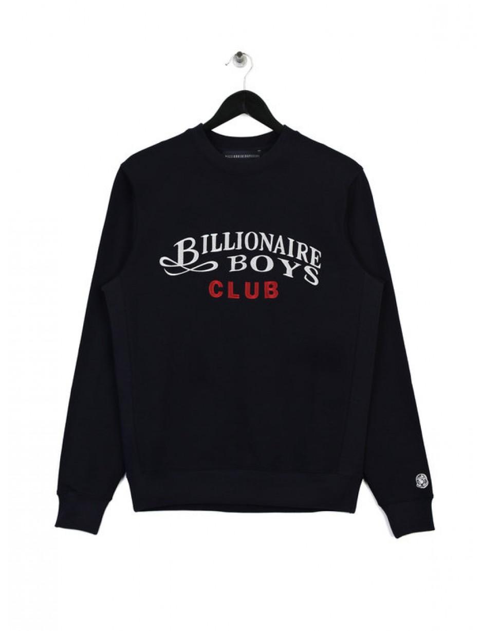 billionaire boys club script logo sweatshirt