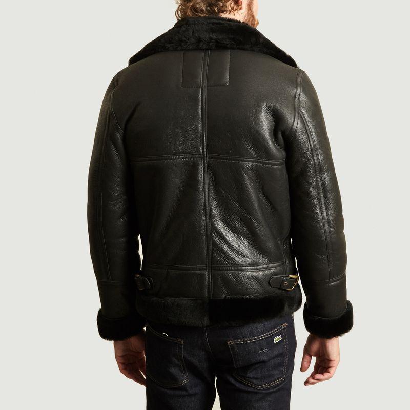 schott sheepskin jacket