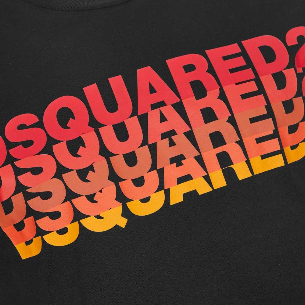 black and red dsquared t shirt