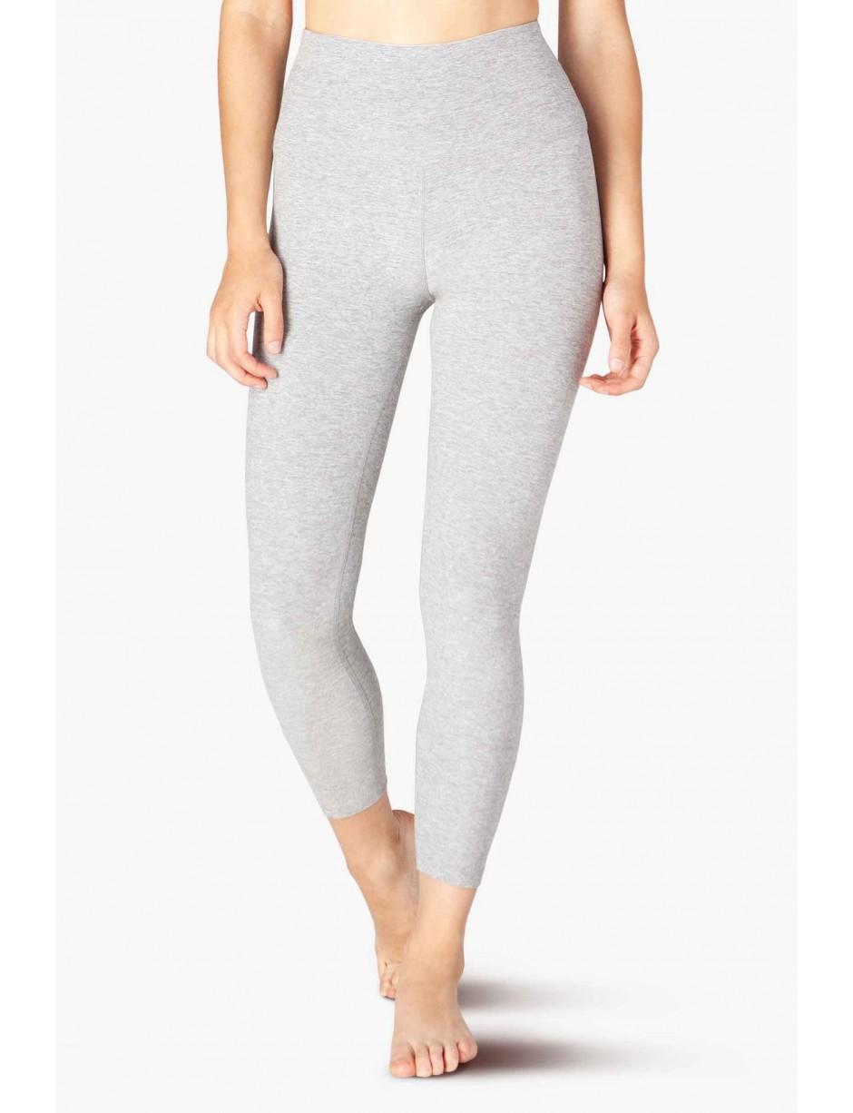 Beyond Yoga Spacedye Caught In The Midi High Waisted legging - Silver Mist in Grey (Gray) - Lyst
