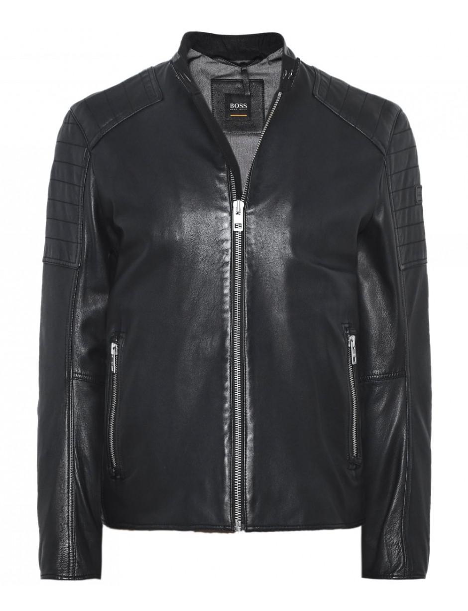 boss jaysee leather jacket