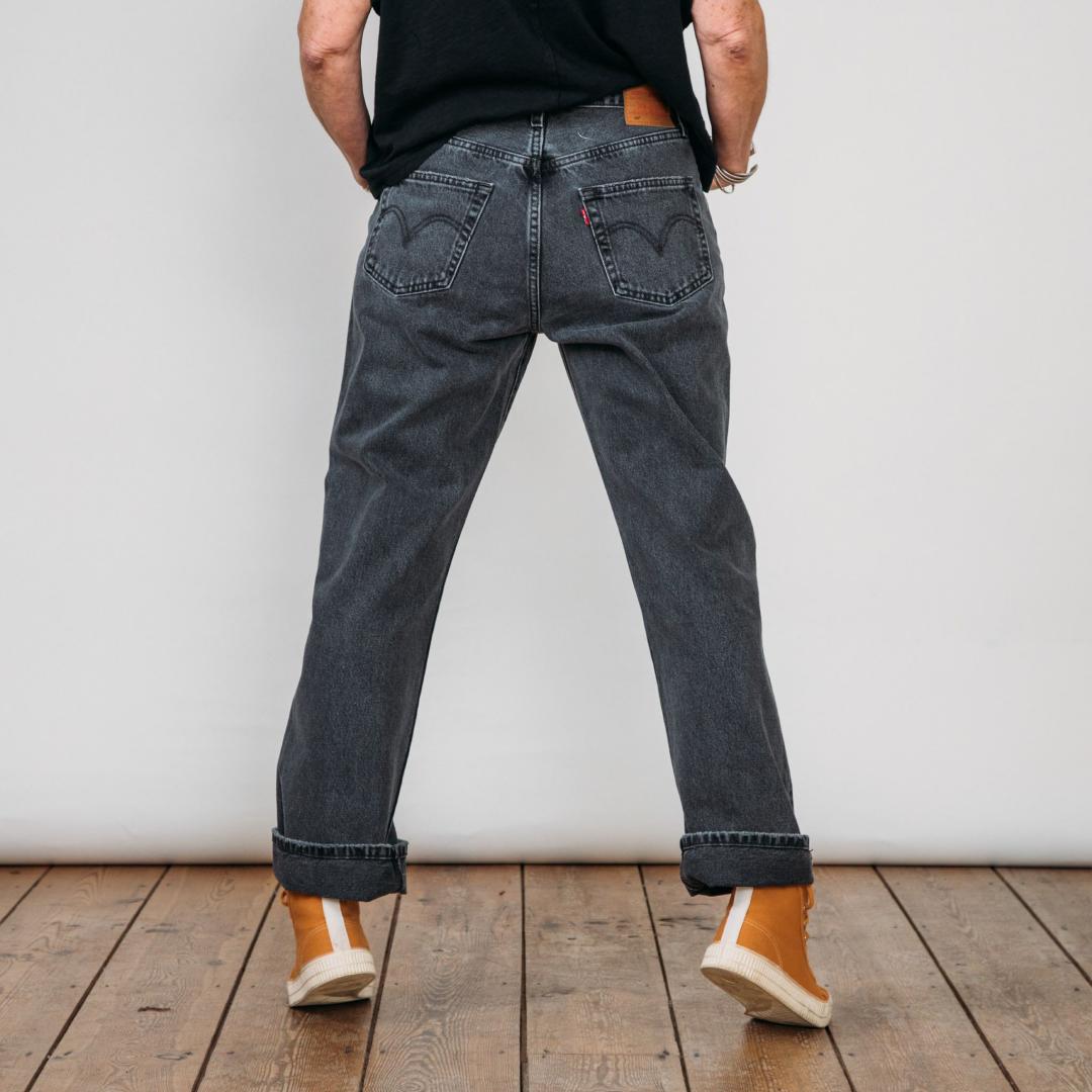 Levi's Denim Firestarter 90's 501 Jeans in Black | Lyst