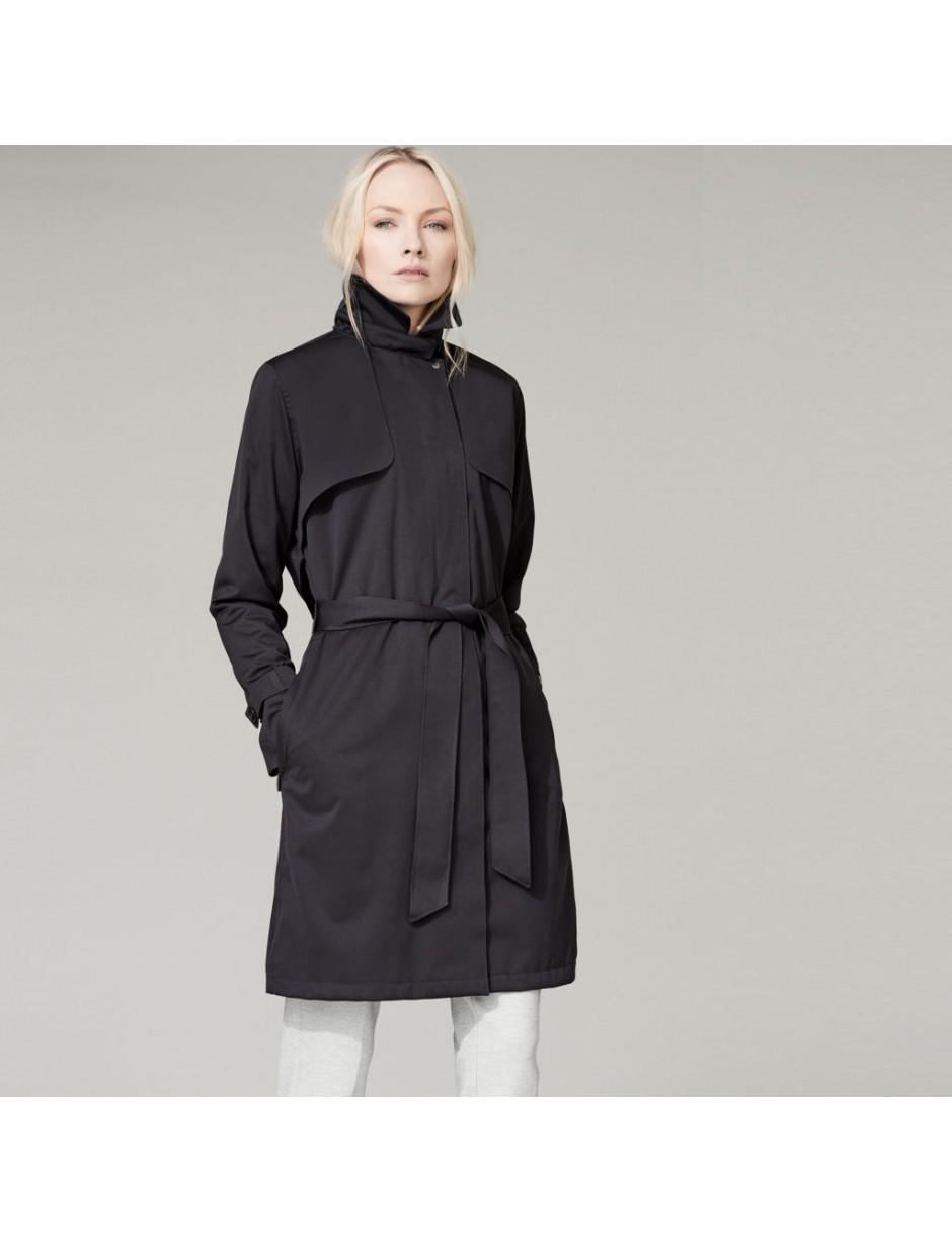 black waterproof mac