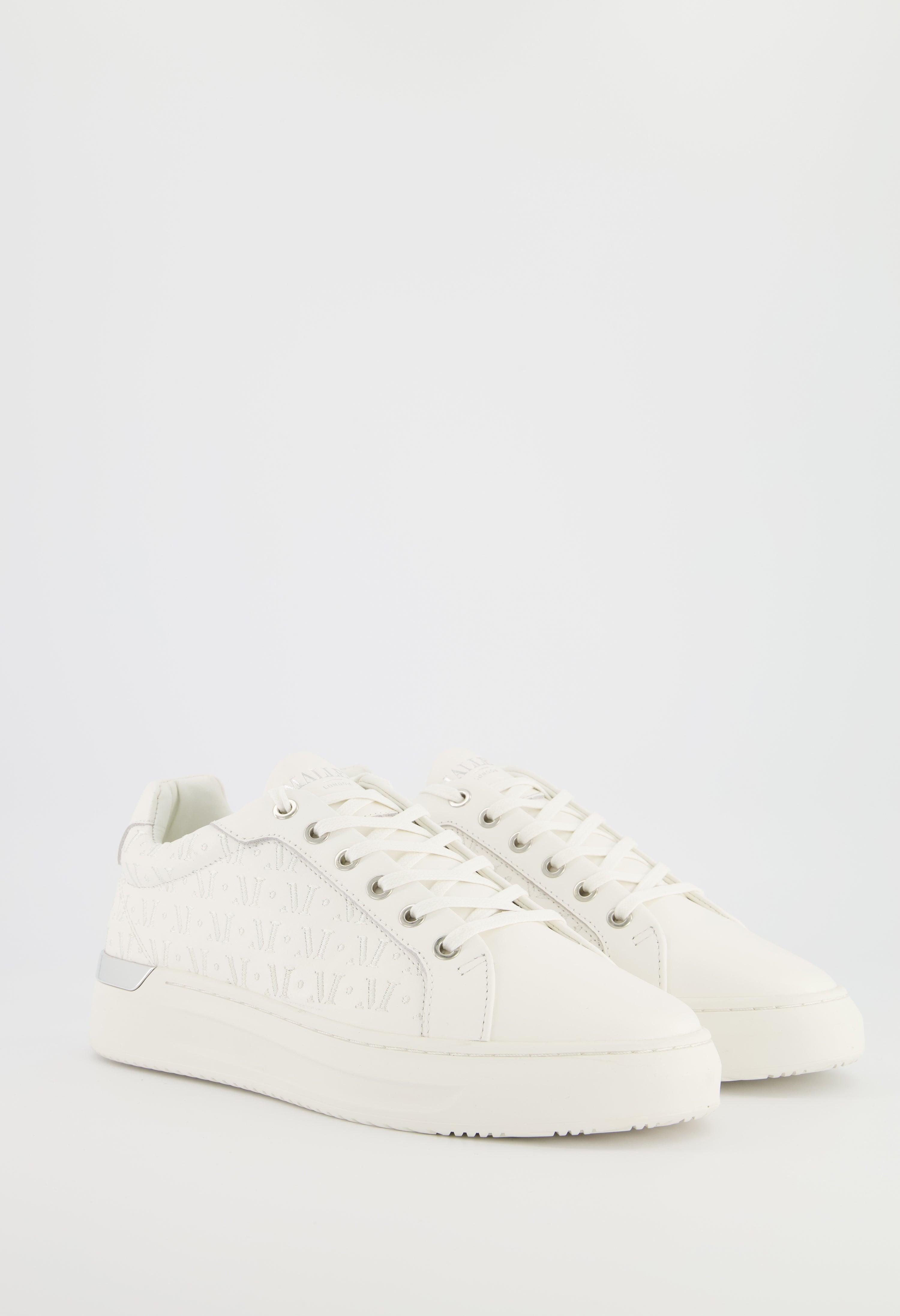 mallet grftr trainers white