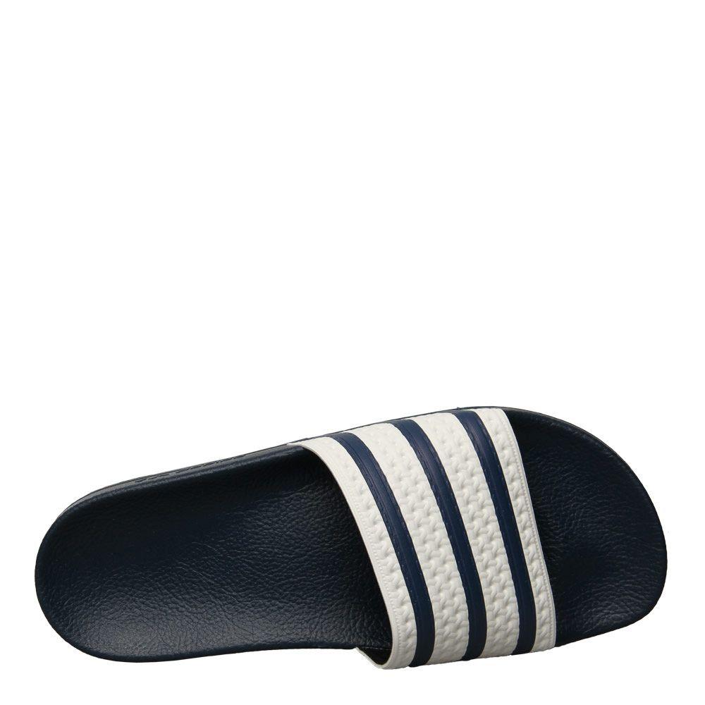 adidas Adilette Slides in Navy (Blue 