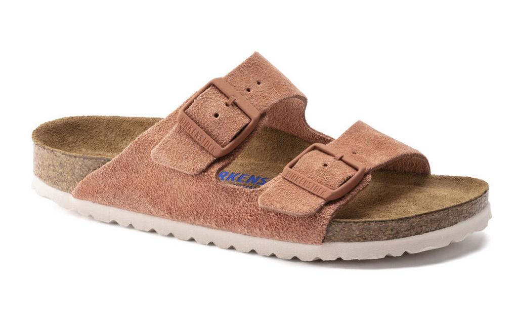 birkenstock earth red suede