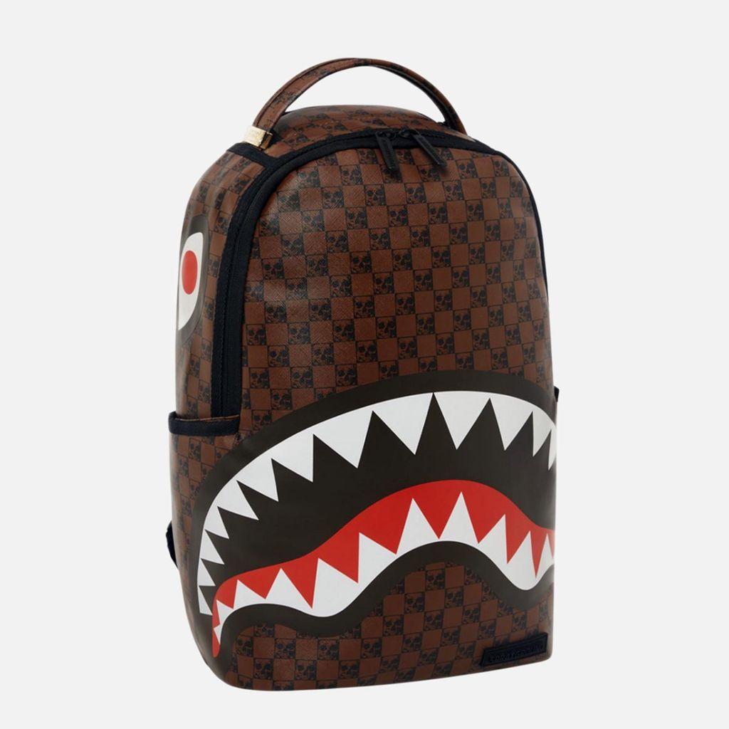 Sprayground Backpack Skull Check in 