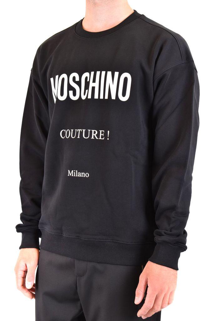 moschino sweatshirt black