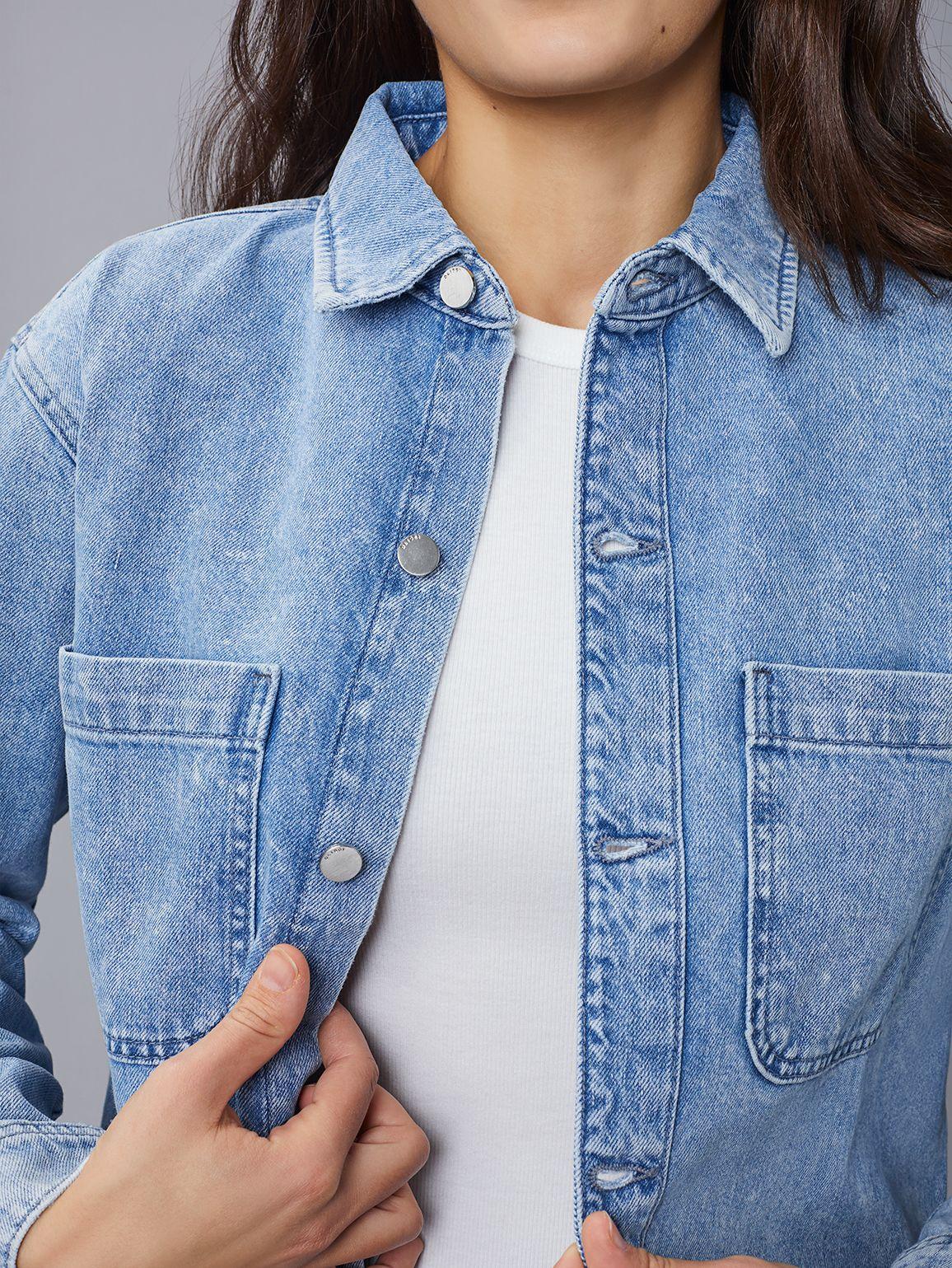DL1961 Zita Denim Shirt in Blue | Lyst