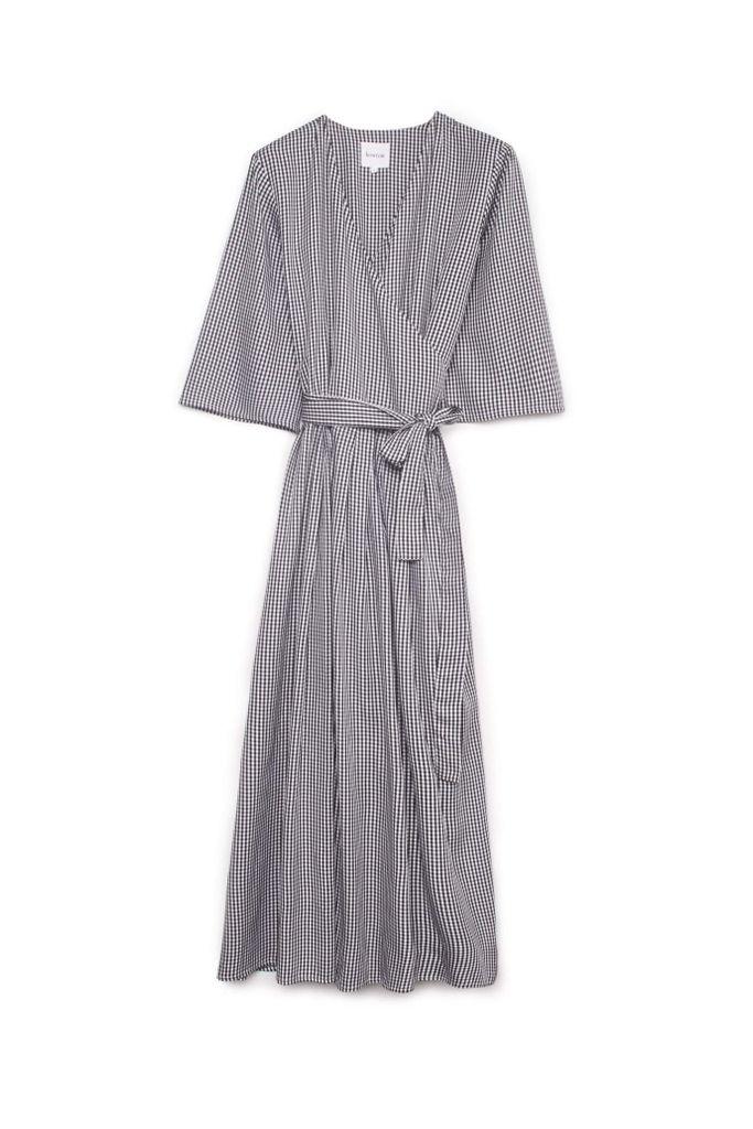 kowtow nico wrap dress