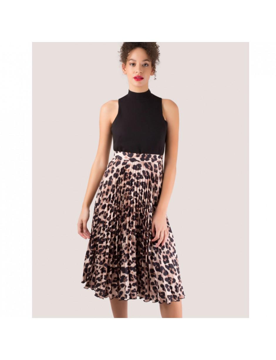 Closet gold pleated skirt dress Clearance