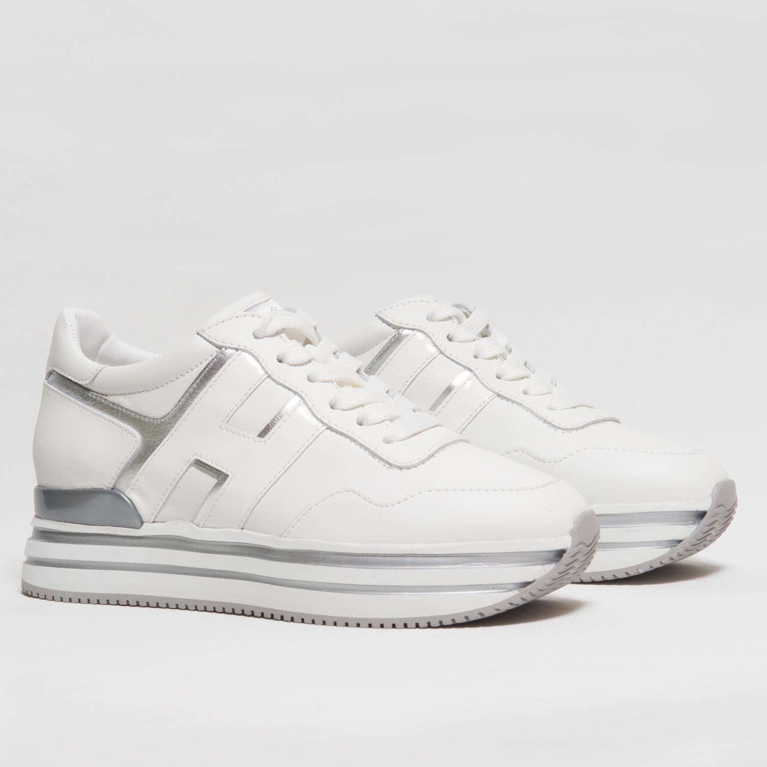 hogan sneakers silver