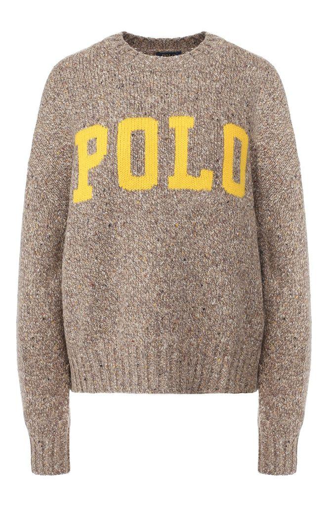 polo logo sweater