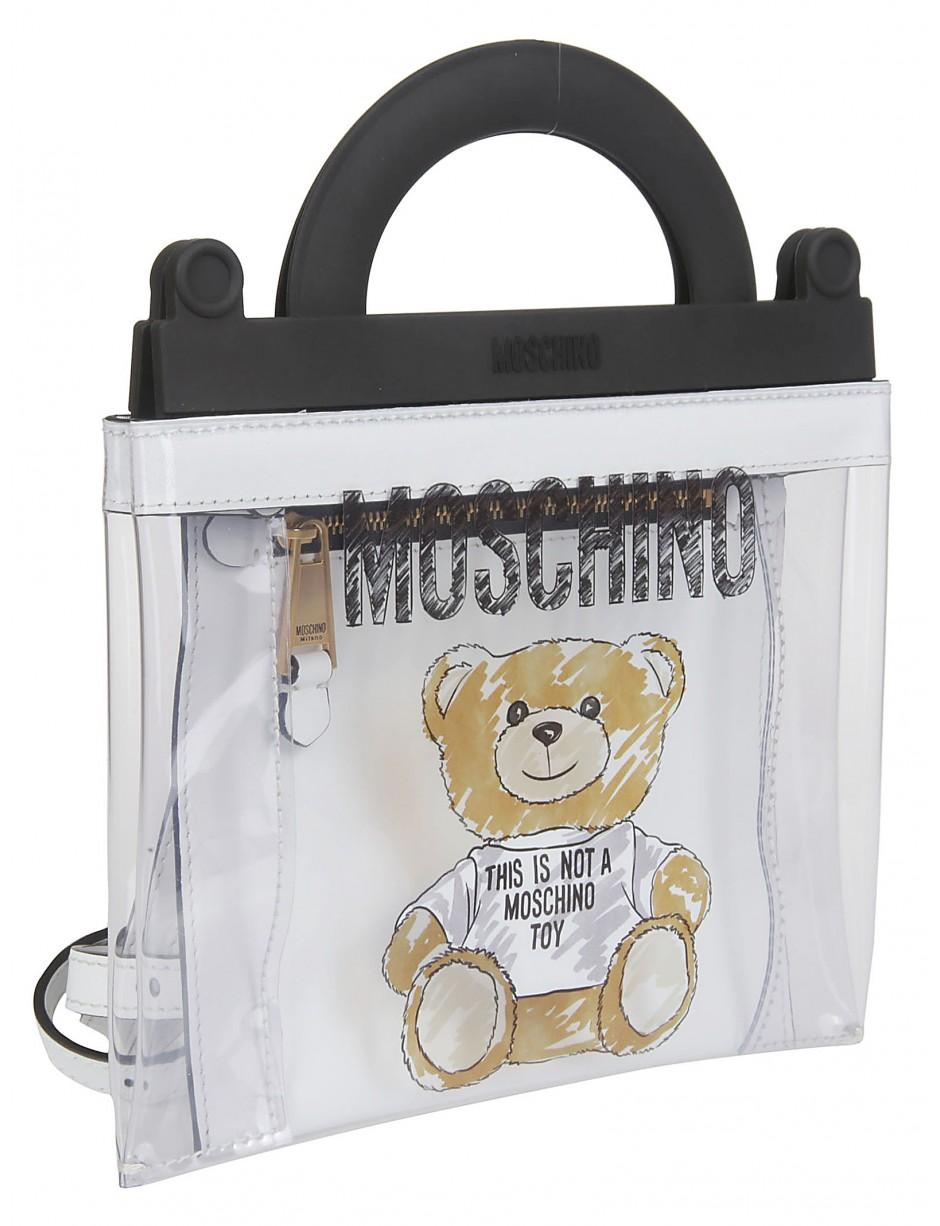 Moschino Clear Bag - Lyst