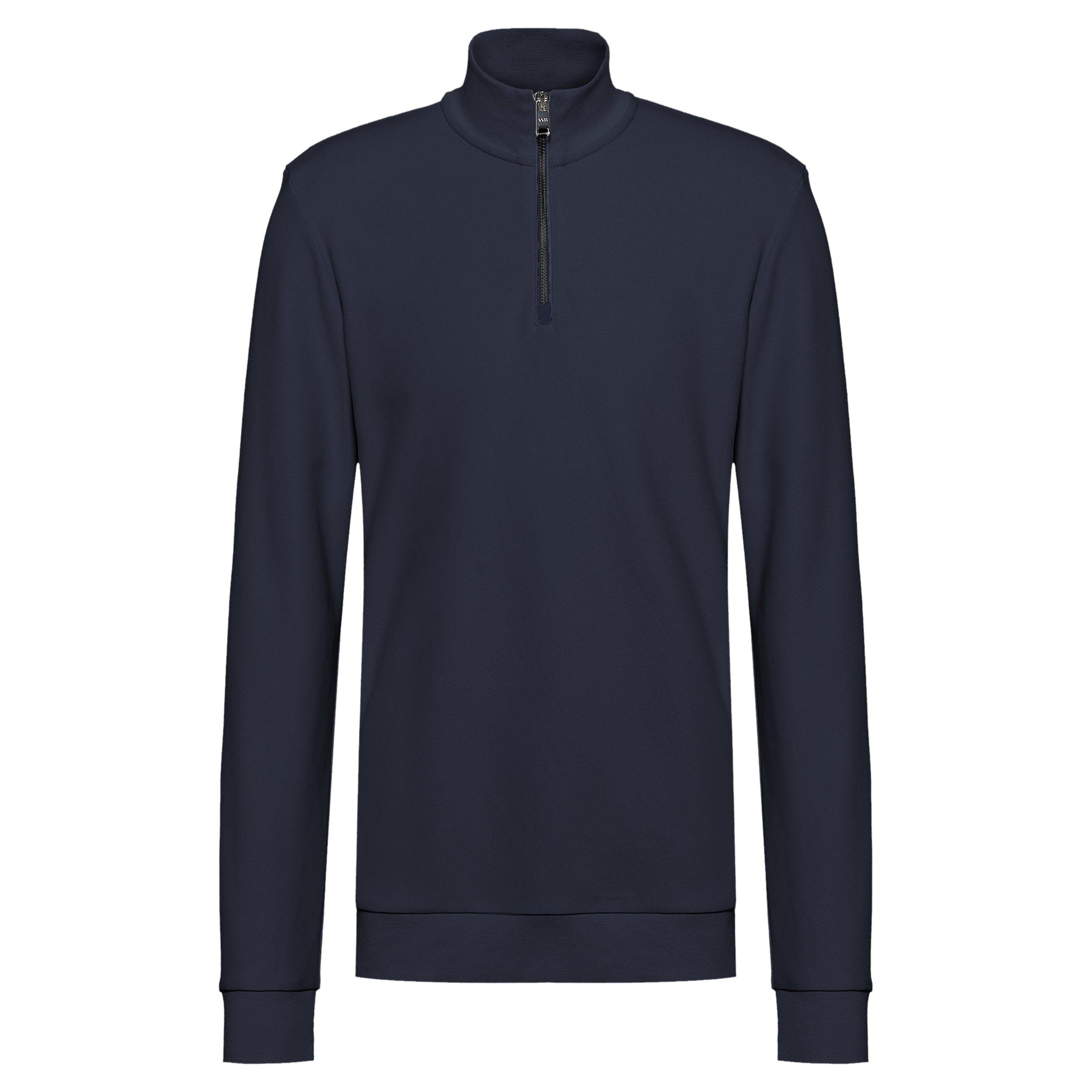 Boss - Sidney 40 Dark Half Zip Sweater 
