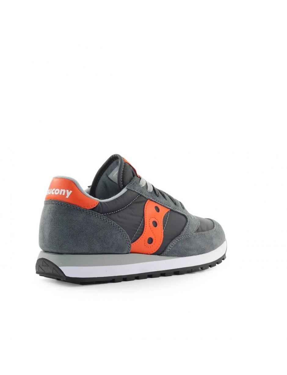 saucony jazz grey orange