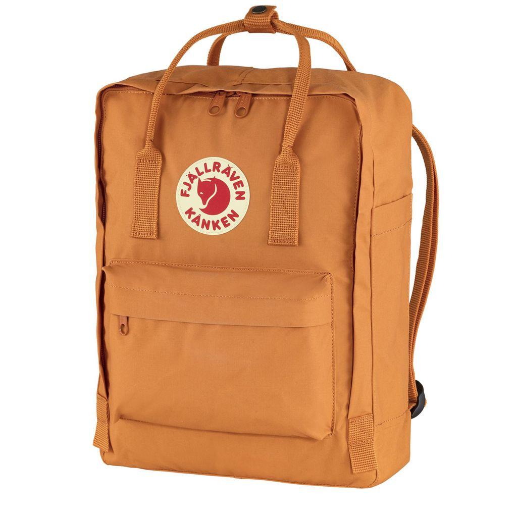 kanken orange backpack