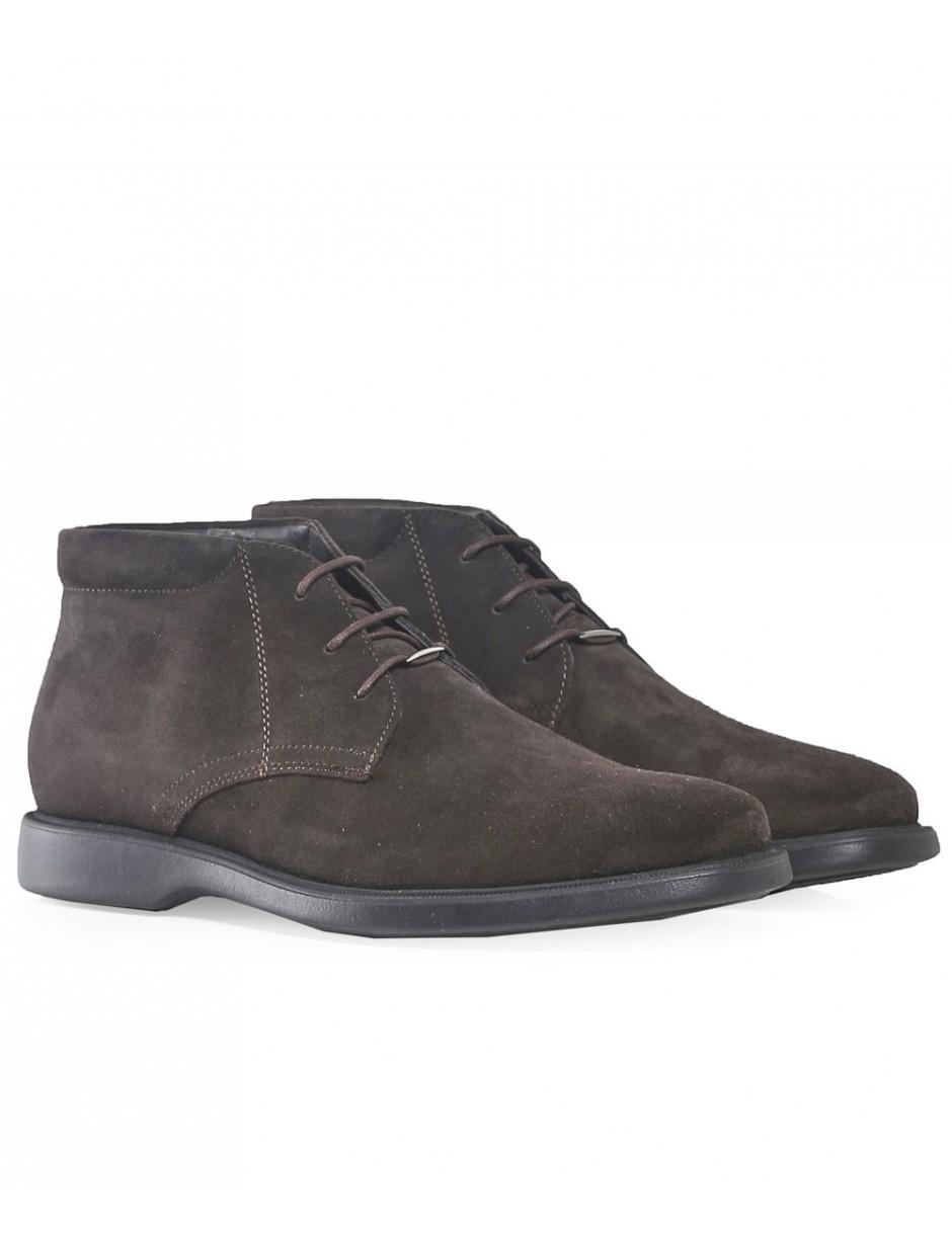 Geox Suede Brayden Chukka Boots in Dark Brown (Brown) for Men | Lyst