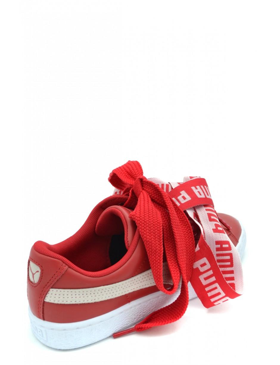 red puma trainers womens