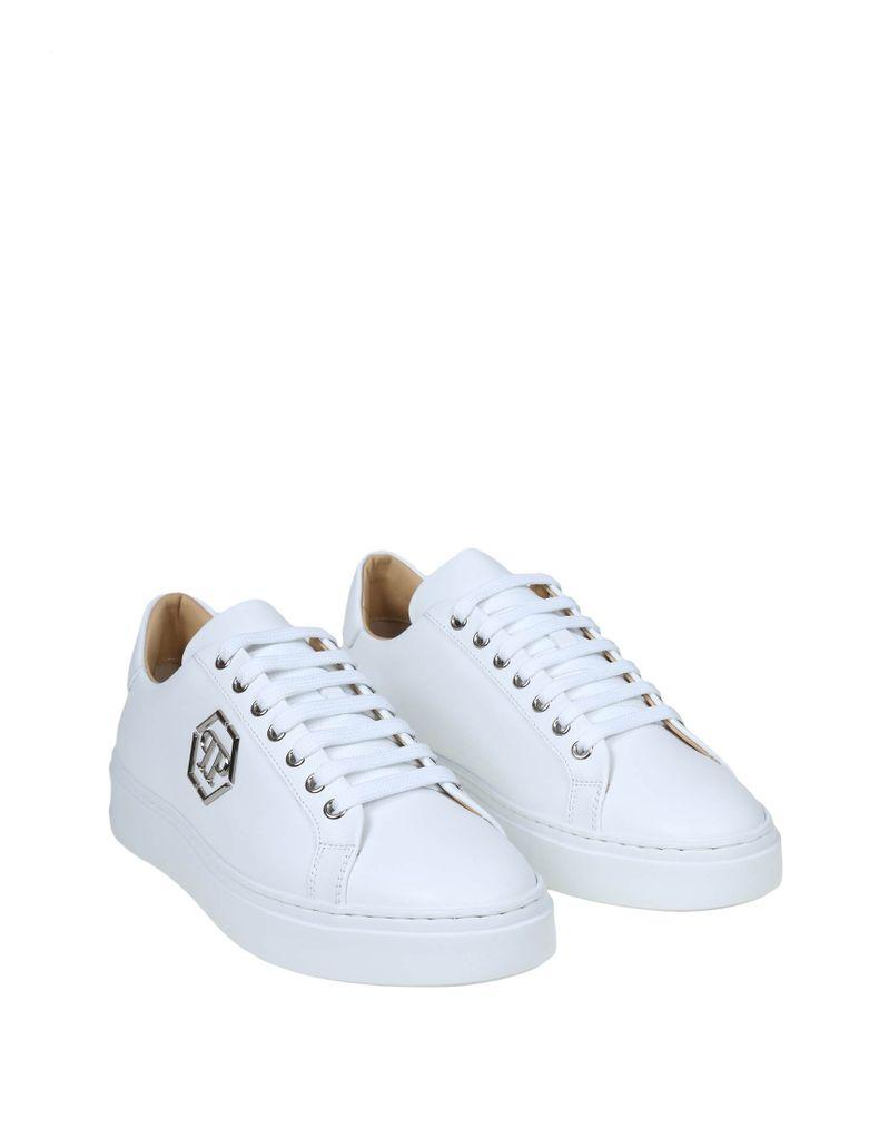 Philipp Plein Leather Philippe Plein Sneakers Lo-top Original Tm Color in  White for Men | Lyst