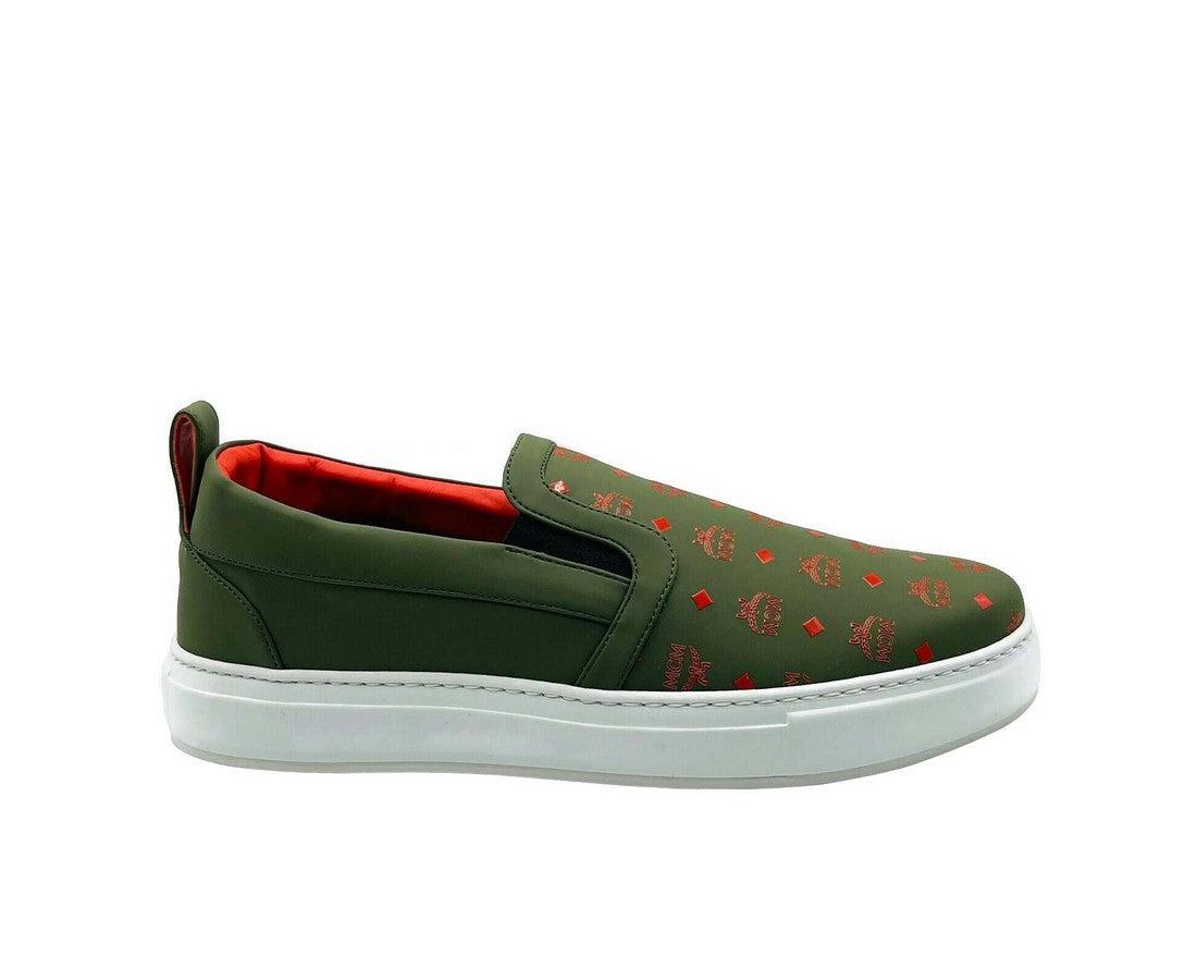 mcm slip on sneaker