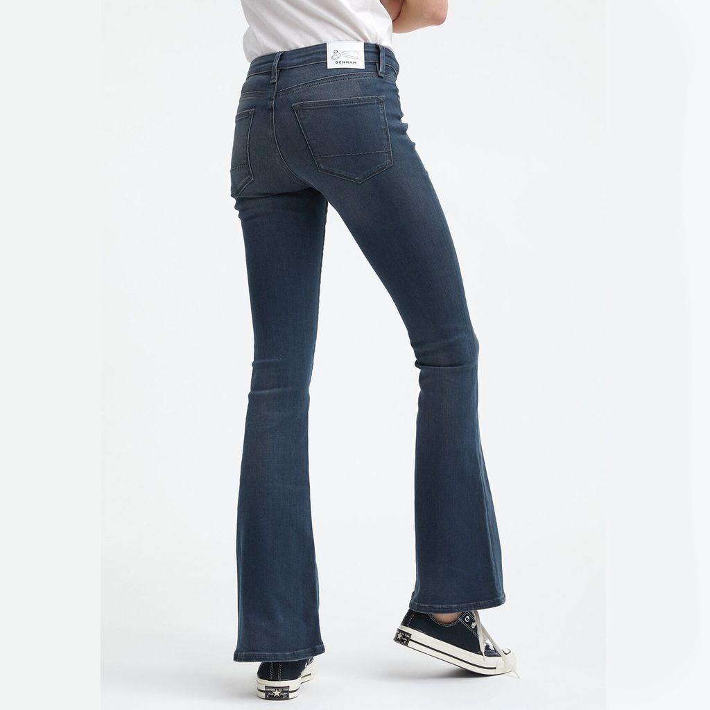 Denham Denim Farrah Flare - Mid Lgbd in 