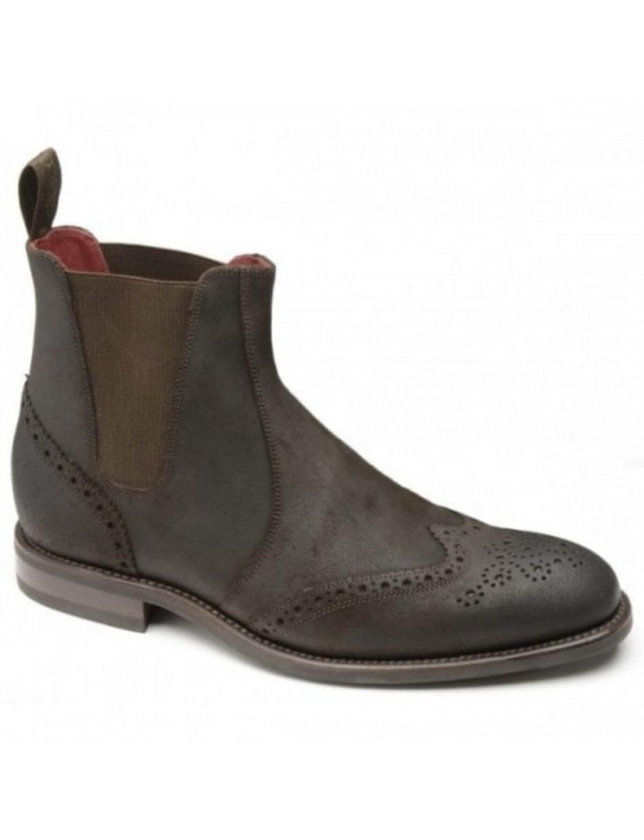 loake hoskins suede