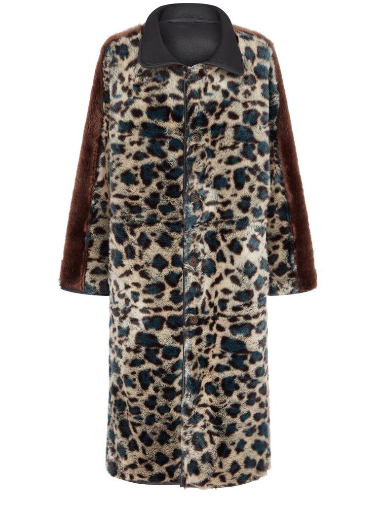 urbancode leopard coat