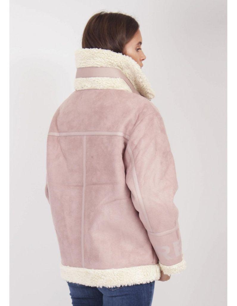 replay shearling jacket