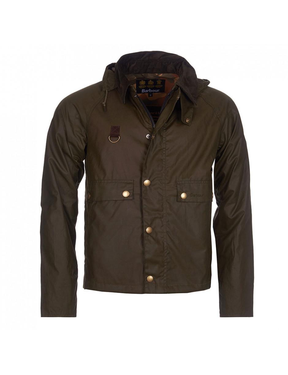 Barbour Cotton Speyside Wax Jacket in Brown for Men - Lyst