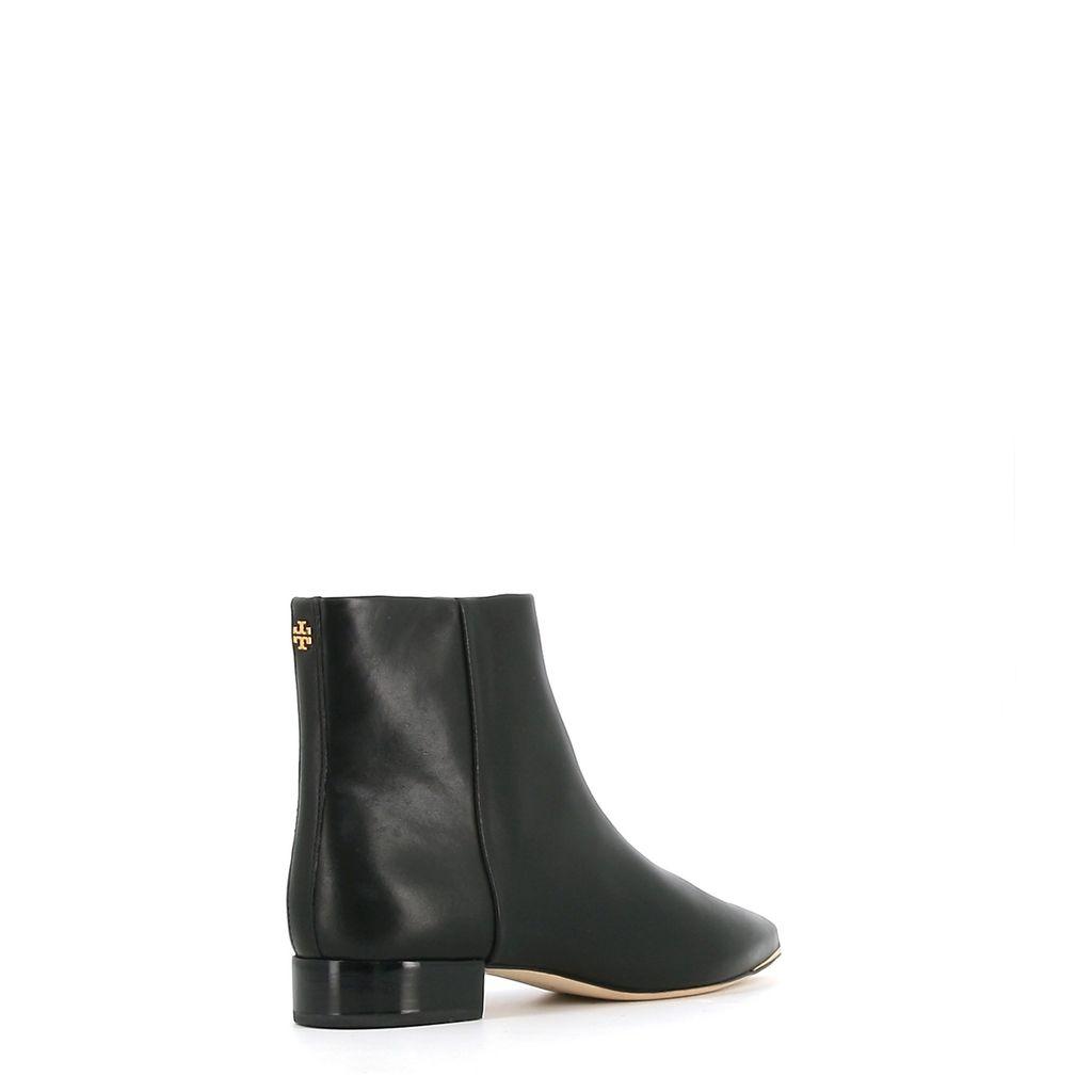 tory burch lila patchwork boot