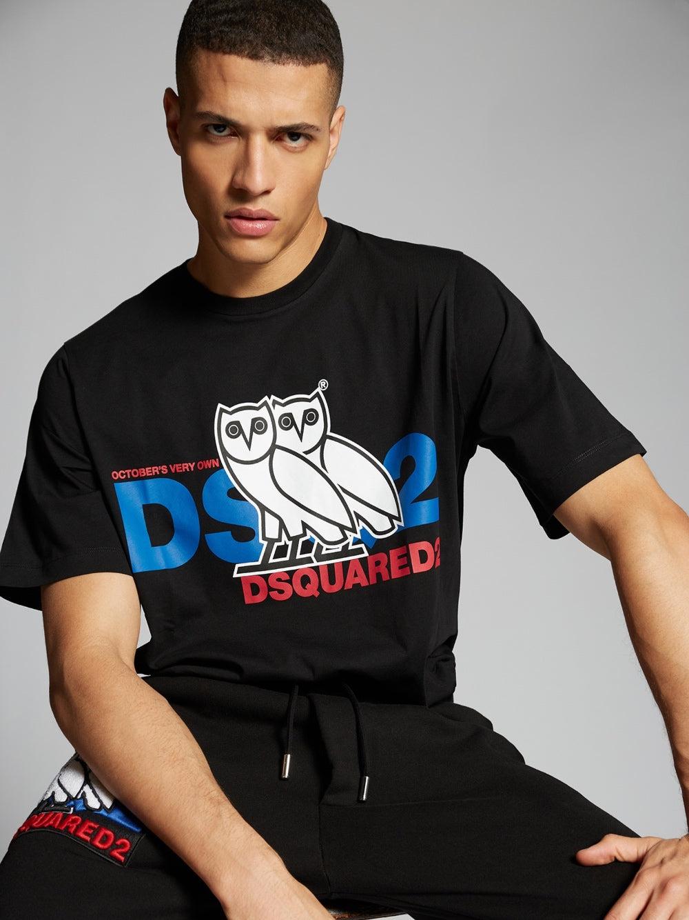 dsquared x ovo t shirt