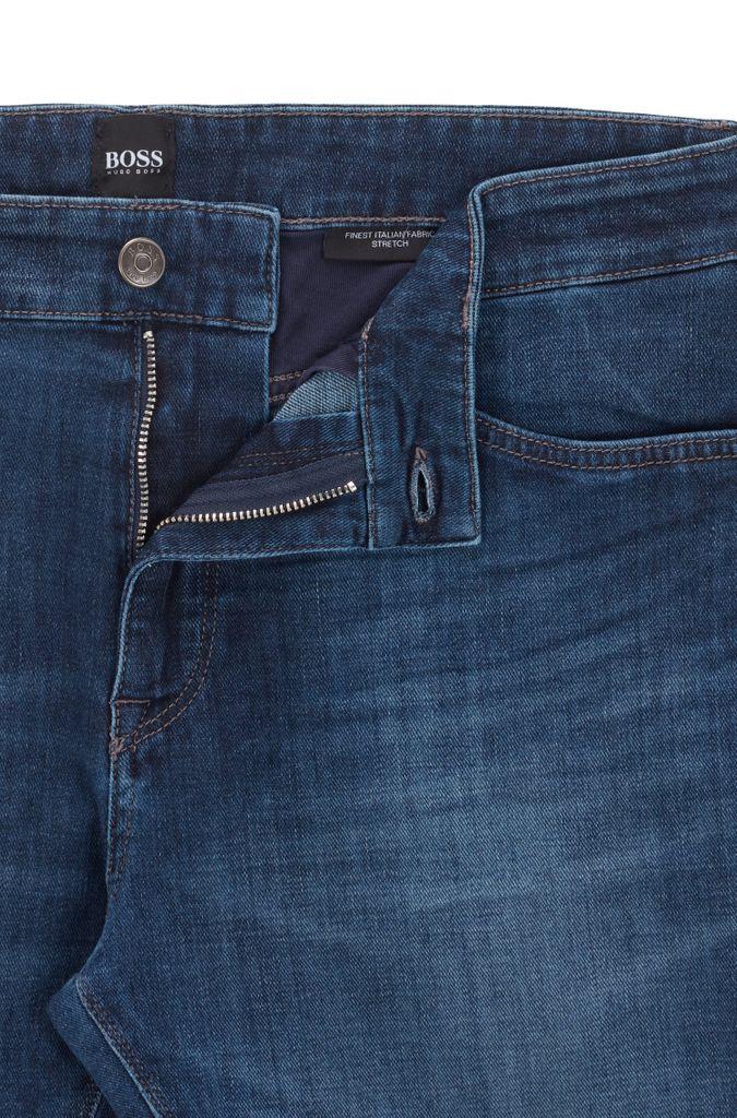 BOSS by HUGO BOSS Maine3 Regular-fit Jeans In Cashmere-touch Italian Denim  50458153 430 in Blue for Men | Lyst