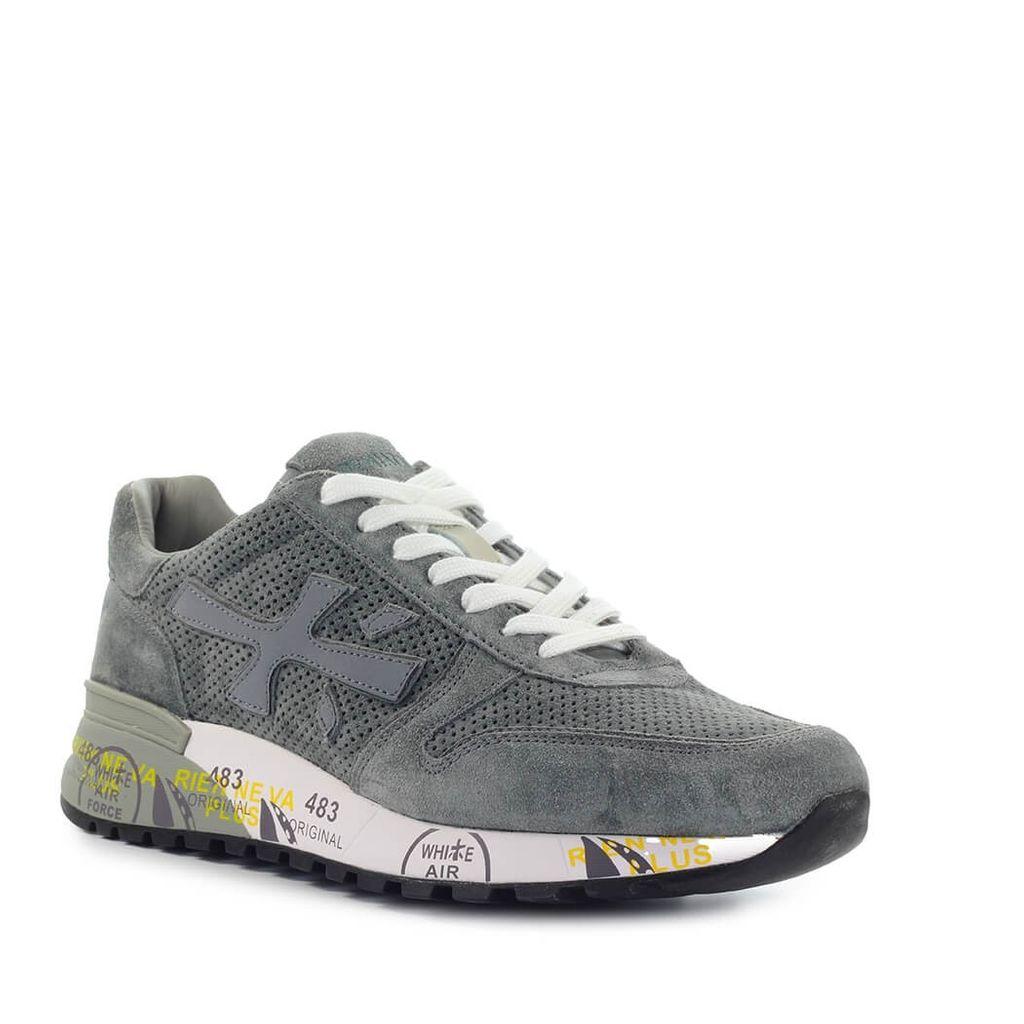Premiata Suede Mick 3821 Sneaker in Grey (Gray) for Men | Lyst