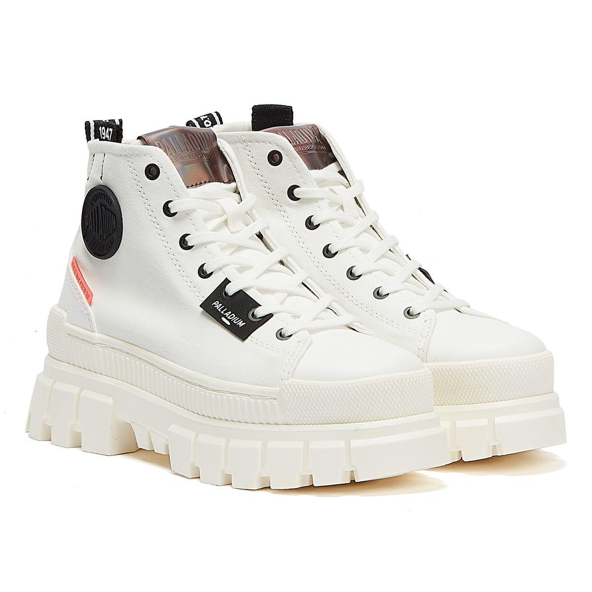 Palladium Revolt Hi Tx Boots in White 