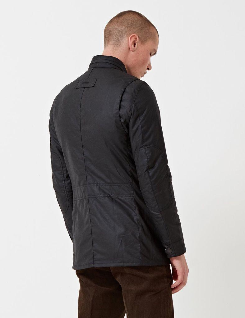 barbour arding wax jacket