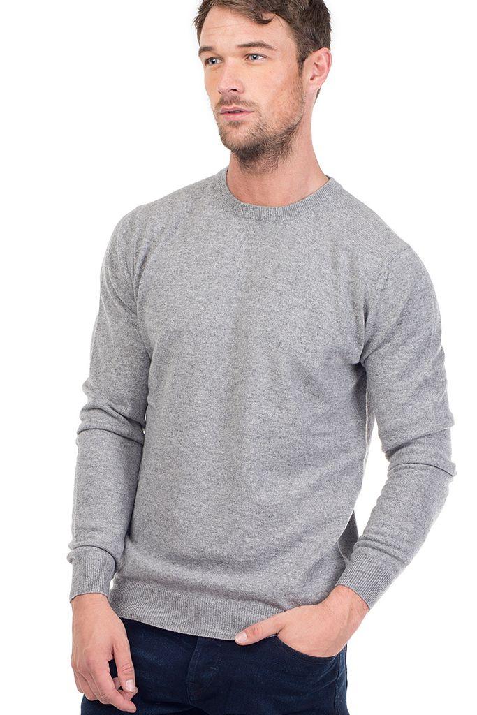 Download Atterley Canyon Cashmere Crew Neck Sweater - Heather Grey in Gray for Men - Lyst