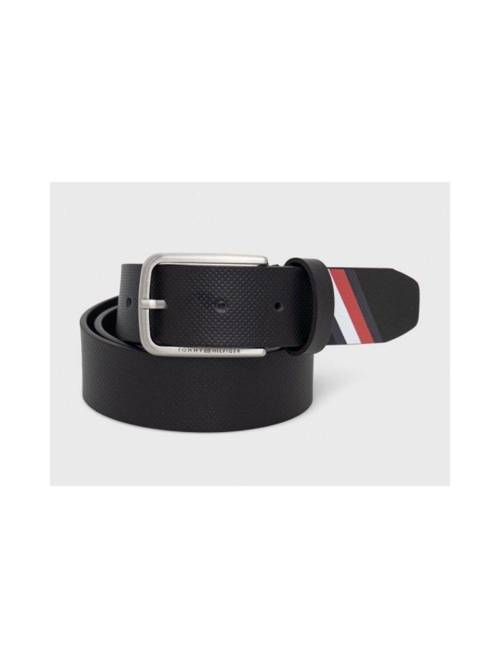 Tommy Hilfiger Cintura Da Uomo Urban 3.5 Adj Belt Am0am09417 0gk Stripes in  Black for Men - Save 4% | Lyst Canada