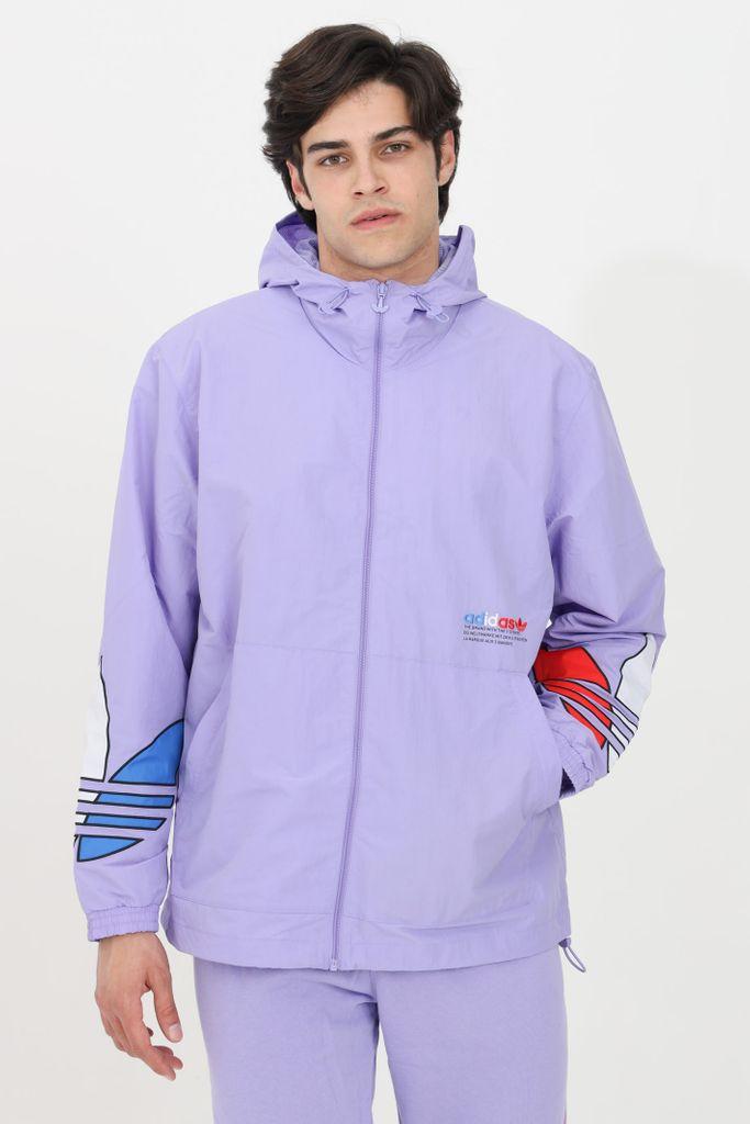 adidas Tricolor Windbreaker Zipped in 