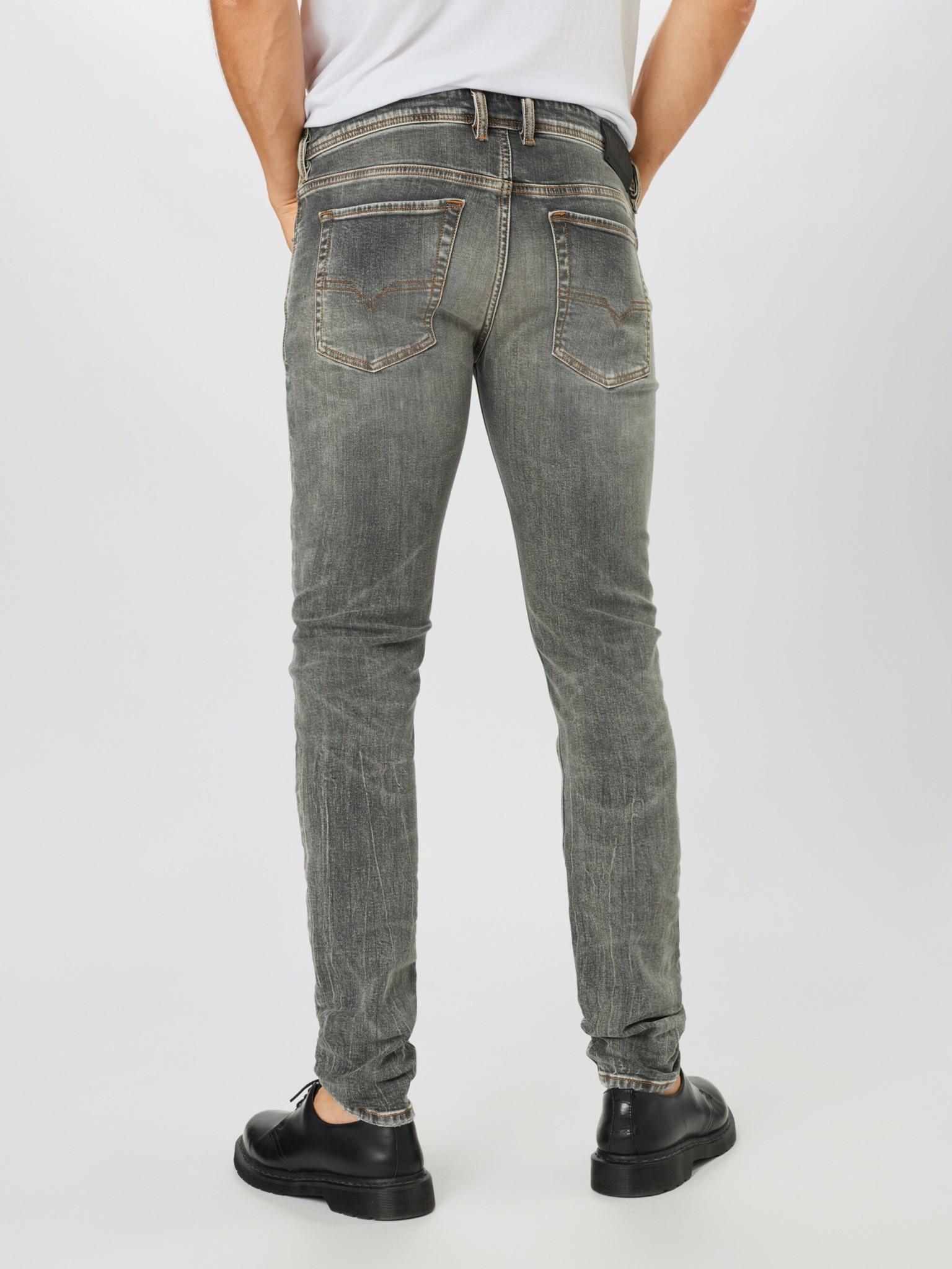DIESEL Denim Sleenker X Jeans Gray 00swjf-009fw for Men | Lyst