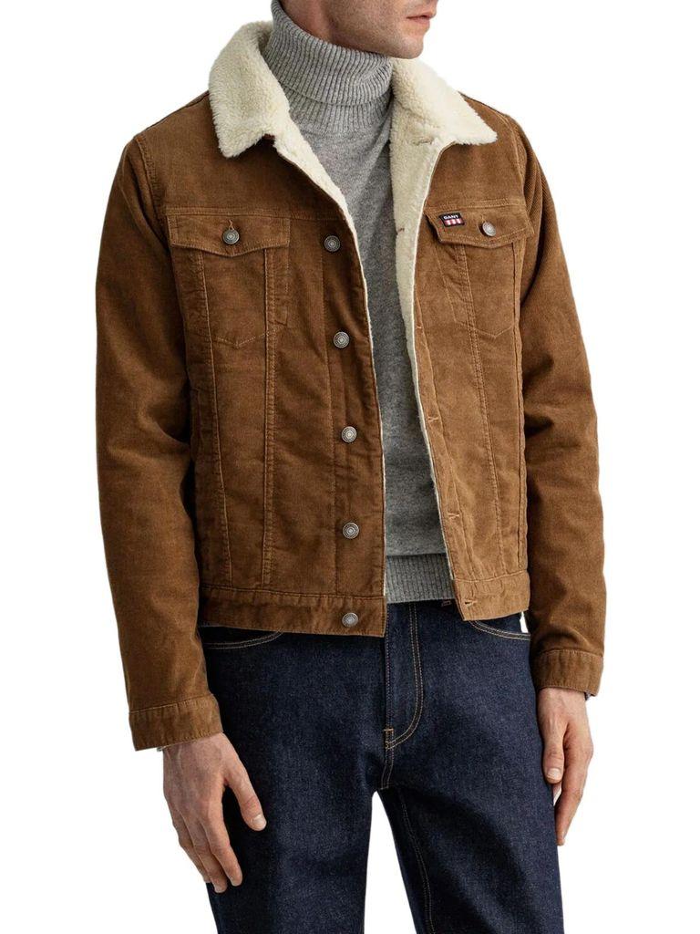 gant shearling jacket