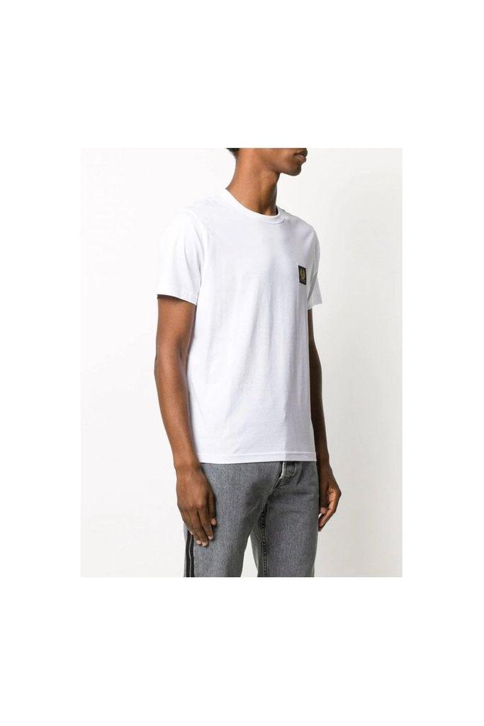 belstaff patch logo t shirt