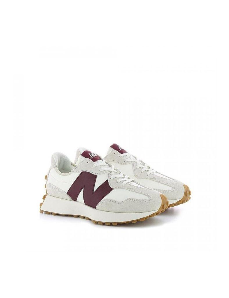 New Balance 327 Donna Ws327ka - Beige/burgundy in Natural | Lyst