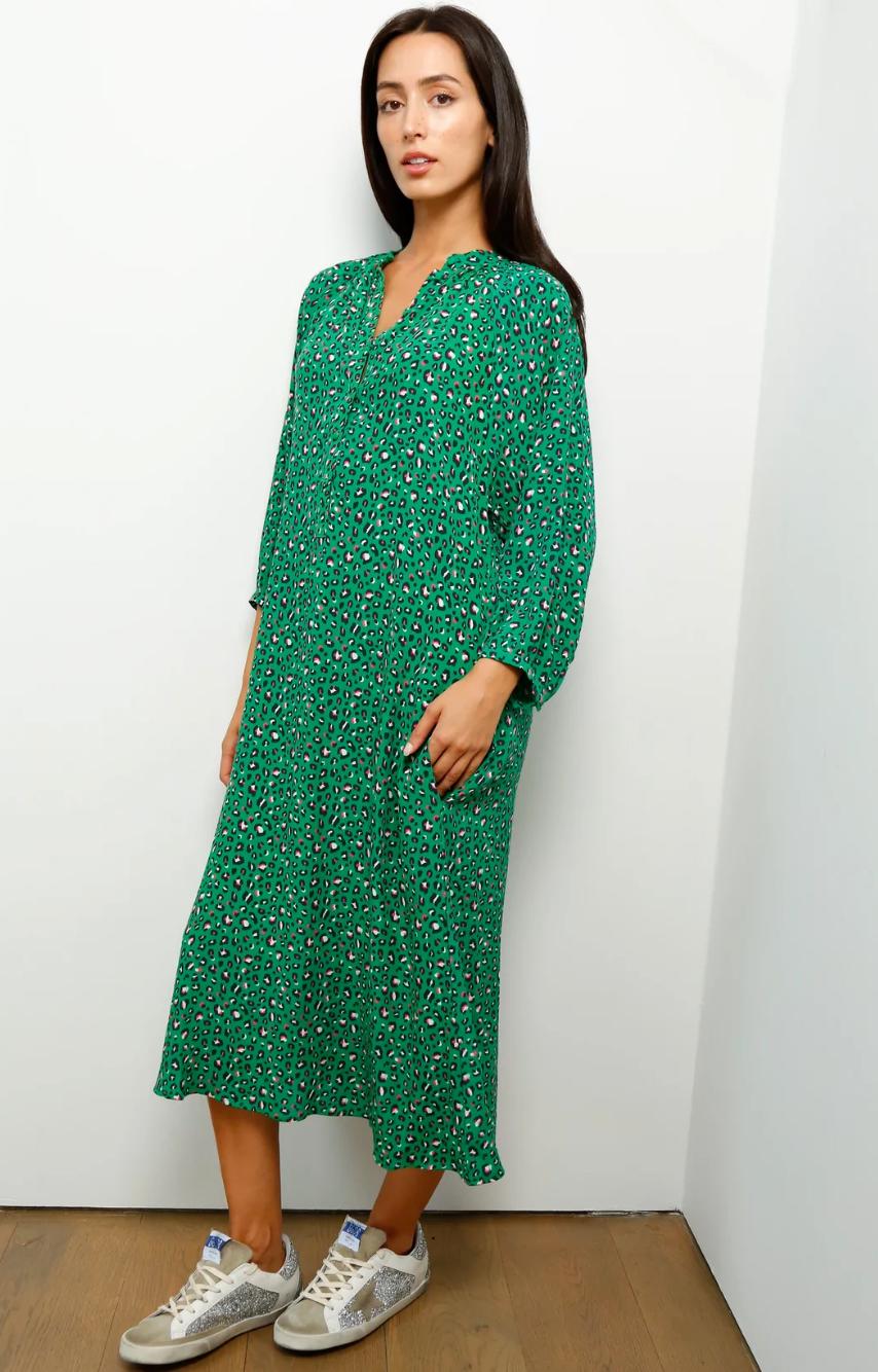 Primrose Park Zion Green Leo Dress Lyst